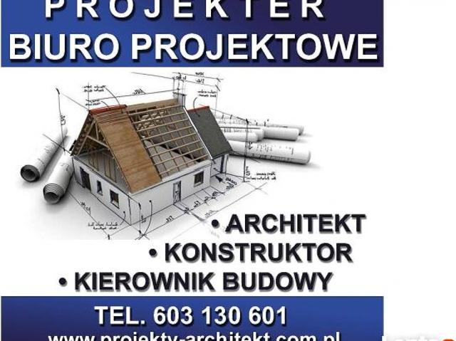Projekt budynków, architekt, kierownik budowy, kontruktor