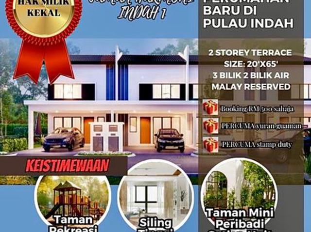 Projek Perumahan Baru Teres Dua Tingkat TAMAN HARMONI INDAH