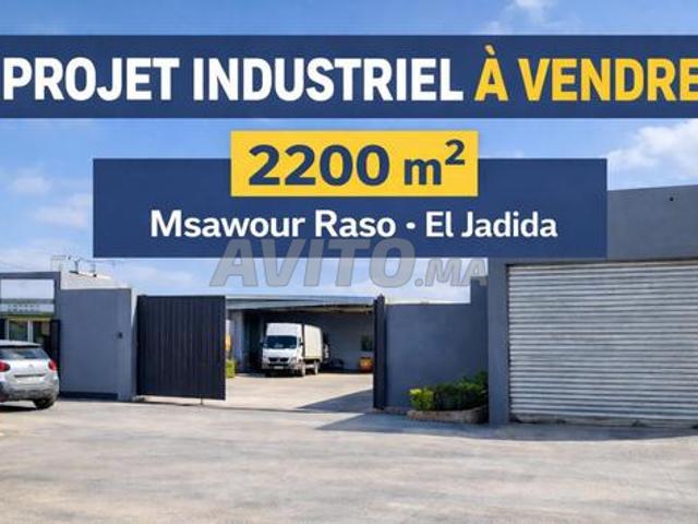 Projet complet à vendre – Msawour Raso El Jadida