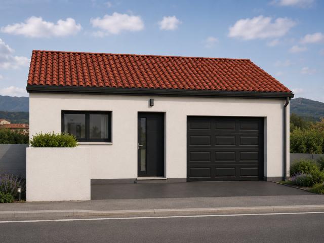 Projet à saisir à Villelongue dels Monts Maison 60 m2 T3