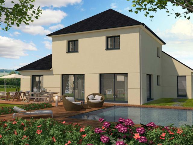 Projet de construction maison 4 chambres avec double garage