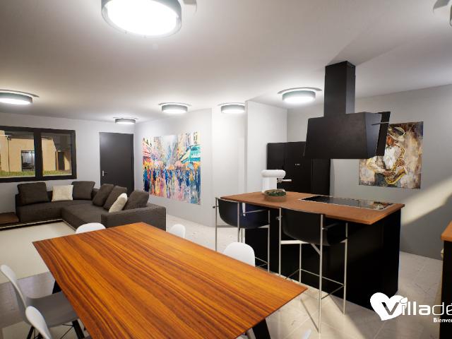 Projet de construction maison 72 m² 2 chambres avec garage