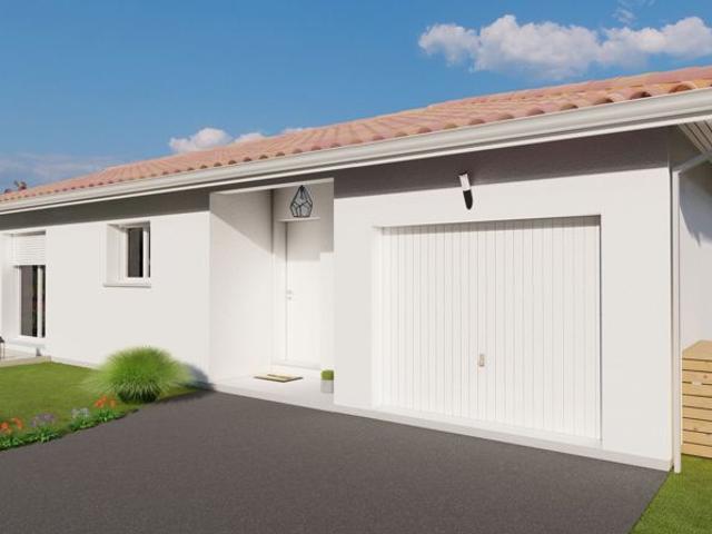 Projet de construction Maison LISBONNE en L à Ginestet Dordogne