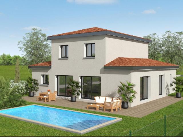 Maison avec vue sur Lyon