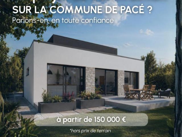 Projet de construction à PACE à partir de 150 000. €