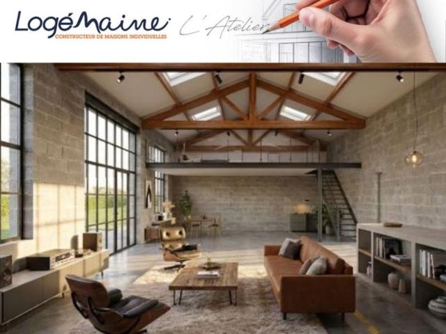Projet de construction d'un loft de 140 m² avec terrain à SAINT CLEMENT DE LA PLACE 49