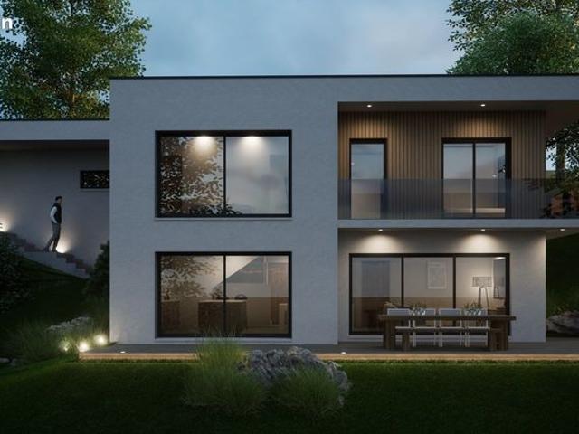 Projet de construction d'une maison moderne de 148 m² avec terrain à PUBLIER 74