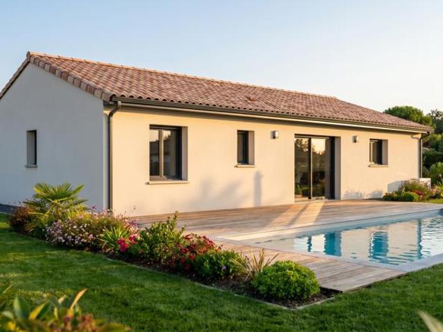 Projet de construction d'une maison neuve à Ribagnac modèle PARIS