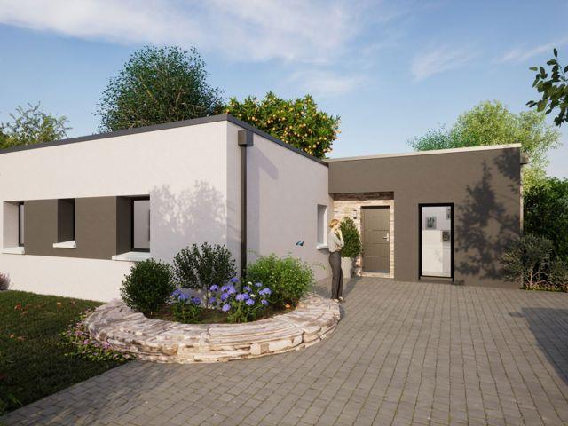 Projet de construction d'une maison neuve de 110.57 m² avec terrain à ROUANS 44