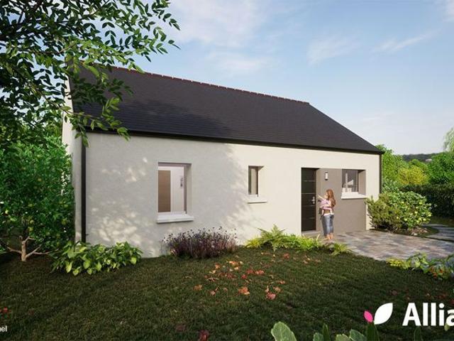 Projet de construction d'une maison neuve de 72.93 m² avec terrain à SAINTE ANNE SUR BRIVET 44