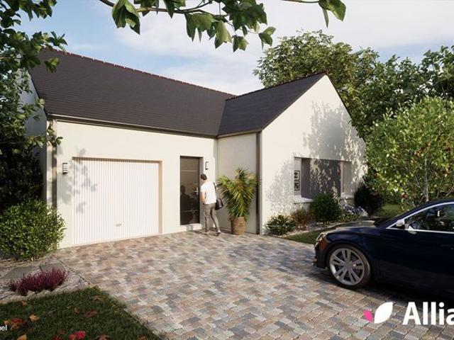 Projet de construction d'une maison neuve de 87.91 m² avec terrain à LES TOUCHES 44