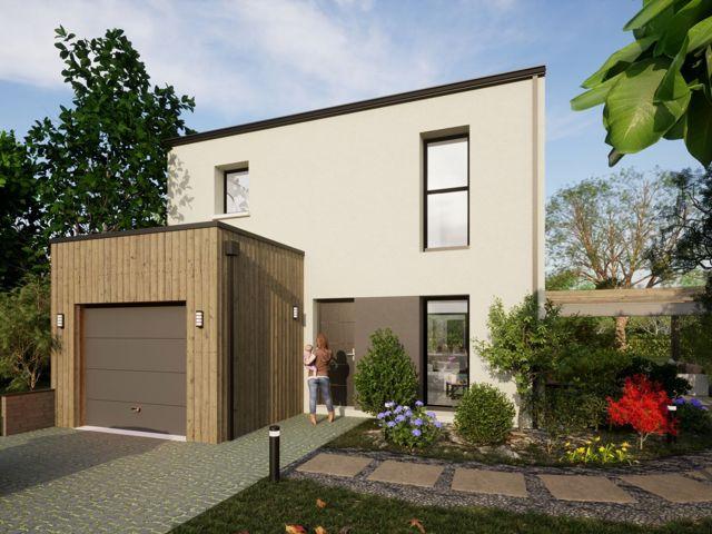 Projet de construction d'une maison neuve de 98.32 m² avec terrain à VILLEDIEU LA BLOUERE 49
