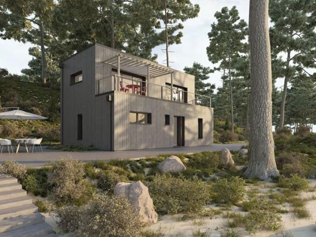 Projet de construction d'une maison bois de 100 m² avec terrain à TIERCE 49