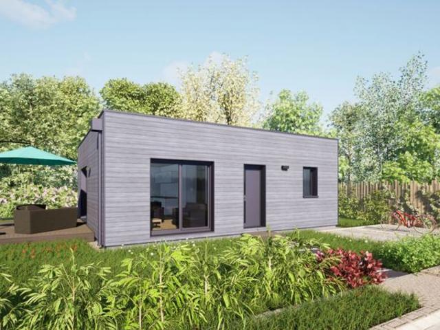 Projet de construction d'une maison bois de 60 m² avec terrain à SAINT MALO DE GUERSAC 44