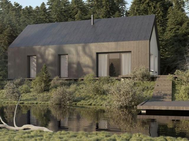 Projet de construction d'une maison bois de 80 m² avec terrain à SAINT MALO DE GUERSAC 44