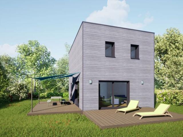 Projet de construction d'une maison bois de 80 m² avec terrain à SAINT MARTIN DU BOIS 49