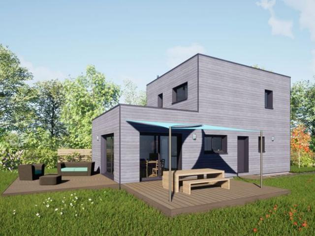 Projet de construction d'une maison bois de 95 m² avec terrain à NOTRE DAME D'ALLENCON 49