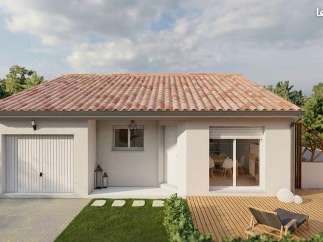 Projet de construction d'une maison de 4 pièces + garage avec terrain à LABOUHEYRE 40