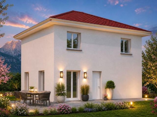 Projet de construction d'une maison de 80 m² avec terrain à CHAMP SUR DRAC 38