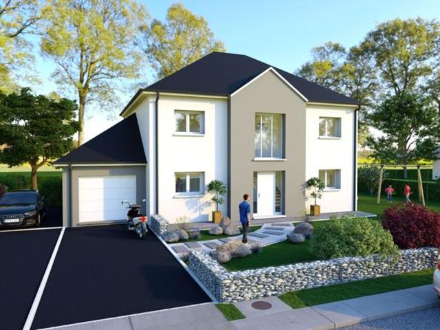 Projet de construction d'une maison 153 m² avec terrain à LE BREUIL EN AUGE 14