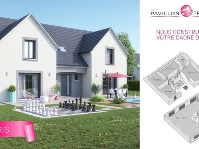 Projet de construction d'une maison 180 m² avec terrain à COULOMMIERS 77