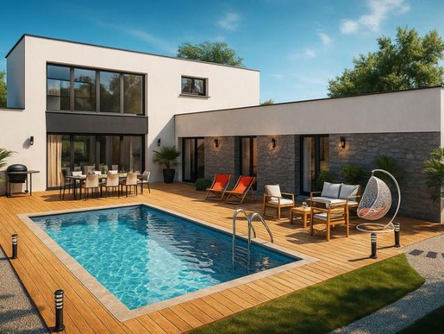 Projet de construction d'une maison 180 m² avec terrain à LA FRESNAIS 35