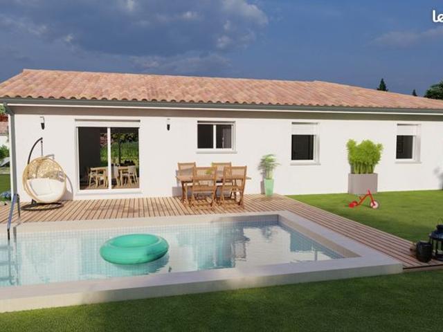 Projet de construction d'une maison 103.25 m² avec terrain à MENSIGNAC 24