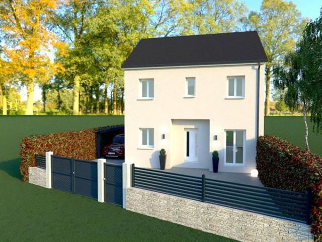 Projet de construction d'une maison 103 m² avec terrain à COULOMMIERS 77
