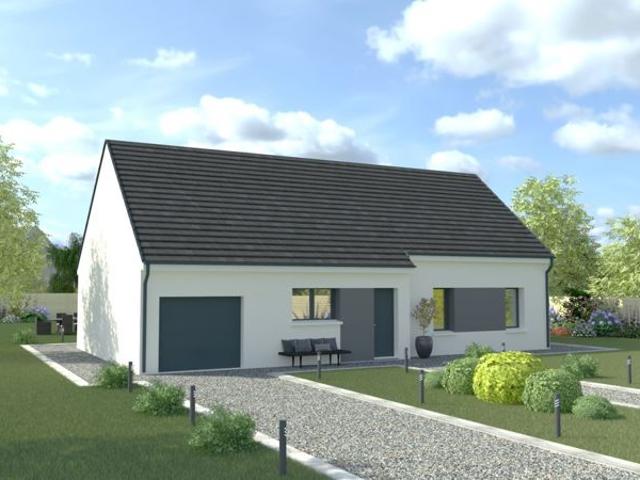 Projet de construction d'une maison 100.45 m² avec terrain à EVRY GREGY SUR YERRE 77