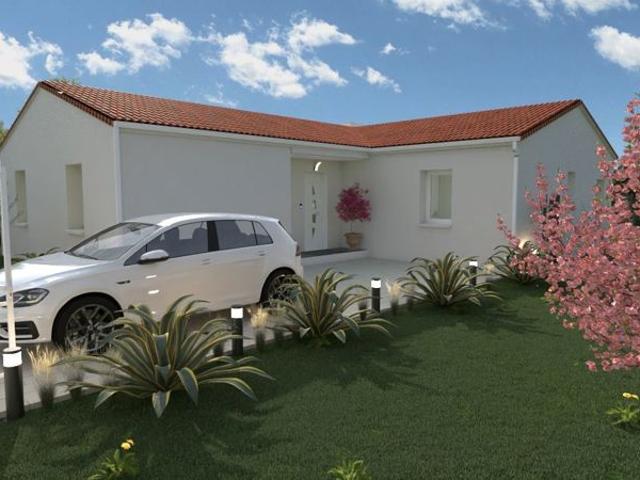 Projet de construction d'une maison 100.65 m² avec terrain à CHEF BOUTONNE 79