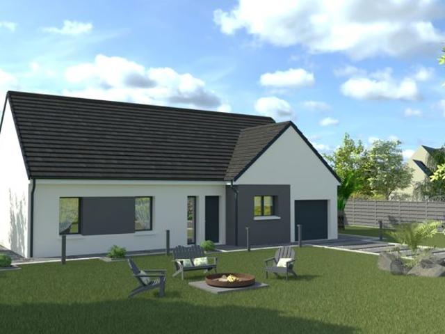 Projet de construction d'une maison 100.22 m² avec terrain à LE TREMBLAY SUR MAULDRE 78