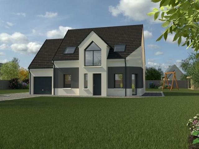 Projet de construction d'une maison 100.38 m² avec terrain à EVRY GREGY SUR YERRE 77