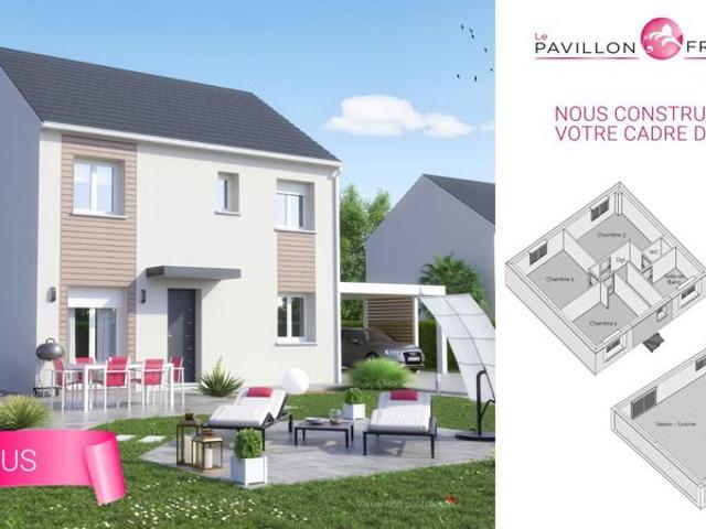 Projet de construction d'une maison 100 m² avec terrain à BAILLY ROMAINVILLIERS 77