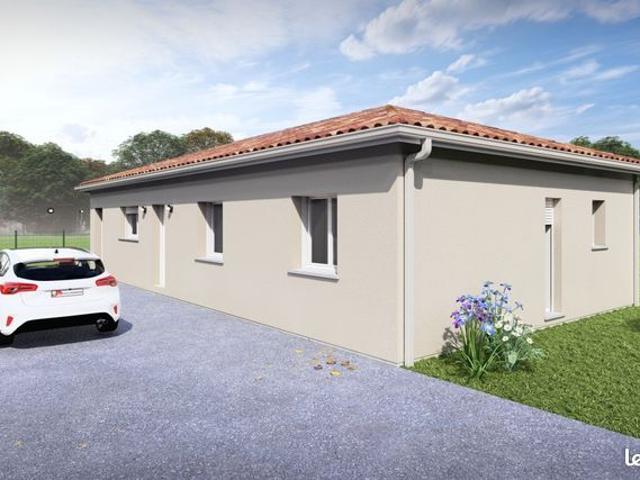 Projet de construction d'une maison 100 m² avec terrain à BATS 40