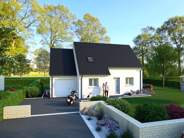 Projet de construction d'une maison 100 m² avec terrain à BIEVILLE BEUVILLE 14