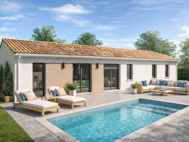 Projet de construction d'une maison 100 m² avec terrain à LISTRAC MEDOC 33