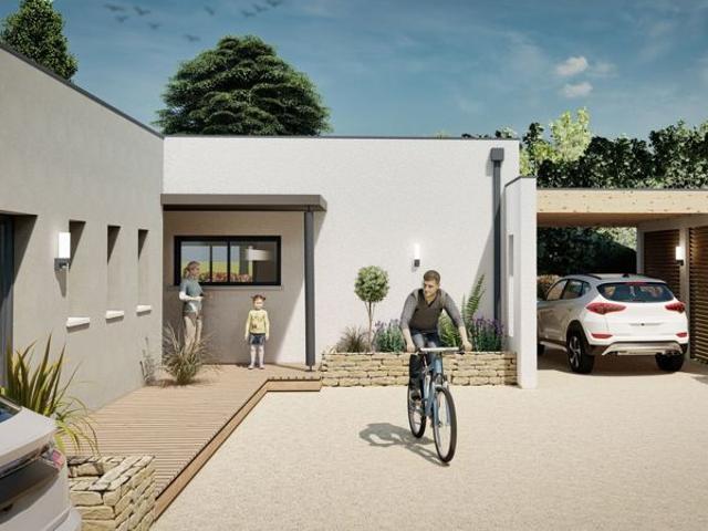 Projet de construction d'une maison 100 m² avec terrain à LORIGNAC 17