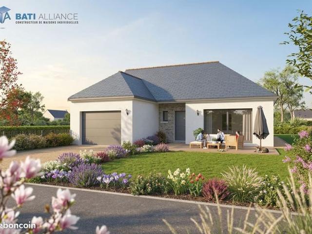 Projet de construction d'une maison 100 m² avec terrain à QUELAINES SAINT GAULT 53