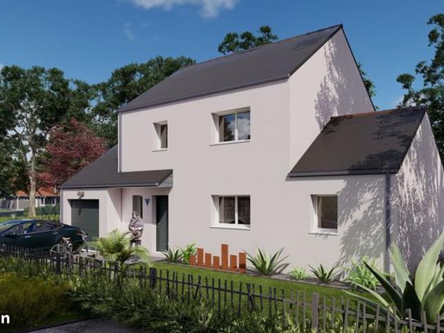 Projet de construction d'une maison 100 m² avec terrain à SAINT ETIENNE DE MONTLUC 44