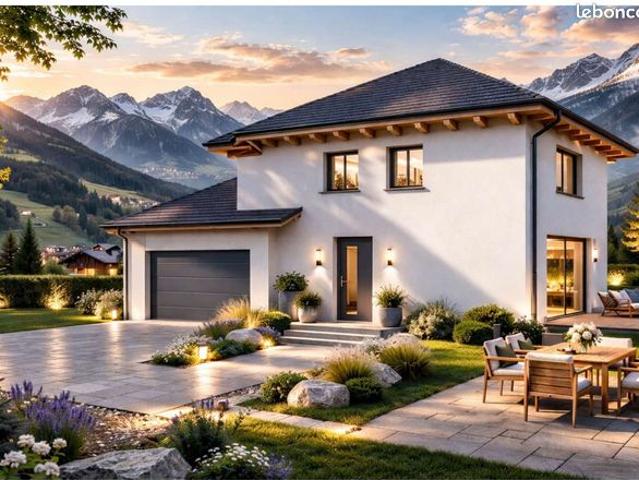 Projet de construction d'une maison 100 m² avec terrain à SCIENTRIER 74