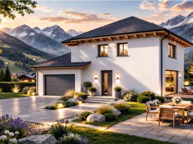 Projet de construction d'une maison 100 m² avec terrain à SCIENTRIER 74