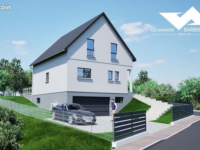 Projet de construction d'une maison 100 m² habitables avec terrain à SOULTZ LES BAINS 67