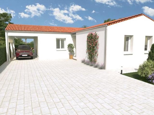 Projet de construction d'une maison 101.93 m² avec terrain à PERE 17