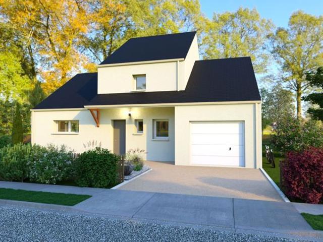 Projet de construction d'une maison 101.97 m² avec terrain à BEAUPREAU 49