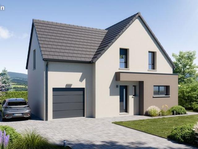Projet de construction d'une maison 101 m² avec terrain à KUNHEIM 68