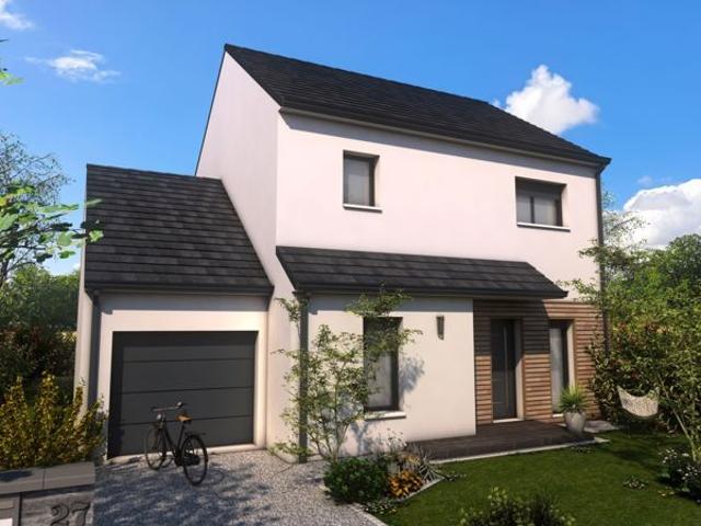 Projet de construction d'une maison 102.83 m² avec terrain à MARY SUR MARNE 77