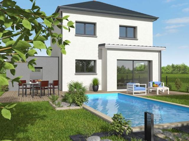 Projet de construction d'une maison 102 m² avec terrain à LA VICOMTE SUR RANCE 22