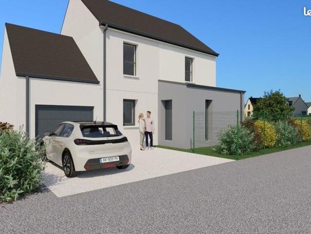 Projet de construction d'une maison 102 m² avec terrain à LEHON 22