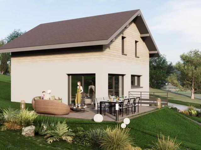 Projet de construction d'une maison 102 m² avec terrain à SERRAVAL 74 Calme & Sur mesure