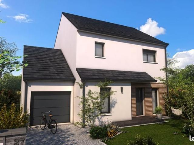 Projet de construction d'une maison 107.52 m² avec terrain à SAINT MARTIN LONGUEAU 60